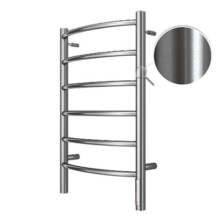 Классик П6 400х650 Электро (quick touch) Полотенцесушитель TERMINUS Сатин Усть-Илимск - фото 3