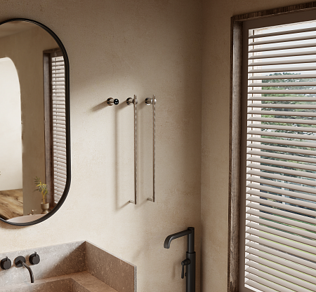 Рондо П2 350х760 электро Полотенцесушитель TERMINUS Нержавеющая сталь Усть-Илимск - фото 6