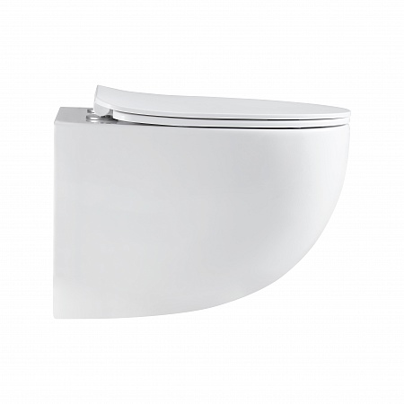 Подвесной унитаз безободковый Terminus Енисей Монолит 560х390 белый Усть-Илимск - фото 4