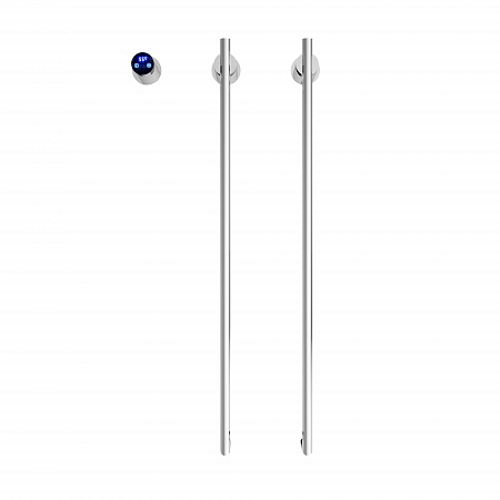 Рондо П2 350х760 электро Полотенцесушитель TERMINUS Нержавеющая сталь Усть-Илимск - фото 2