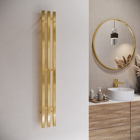 Стойка электро TRES проф1200 TERMINUS Брашированное золото Усть-Илимск - фото 3